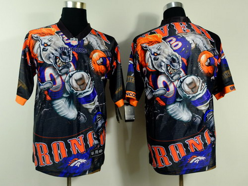 Nike Denver Broncos #43 T.J. Ward 2014 Fanatic Fashion Elite Jersey