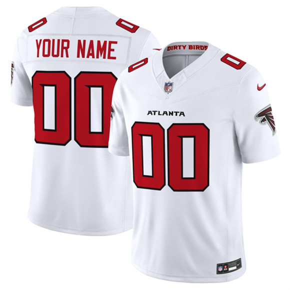 Men's Atlanta Falcons Active Player Custom White 2026 New F.U.S.E. Vapor Untouchable Limited Football Stitched Jersey