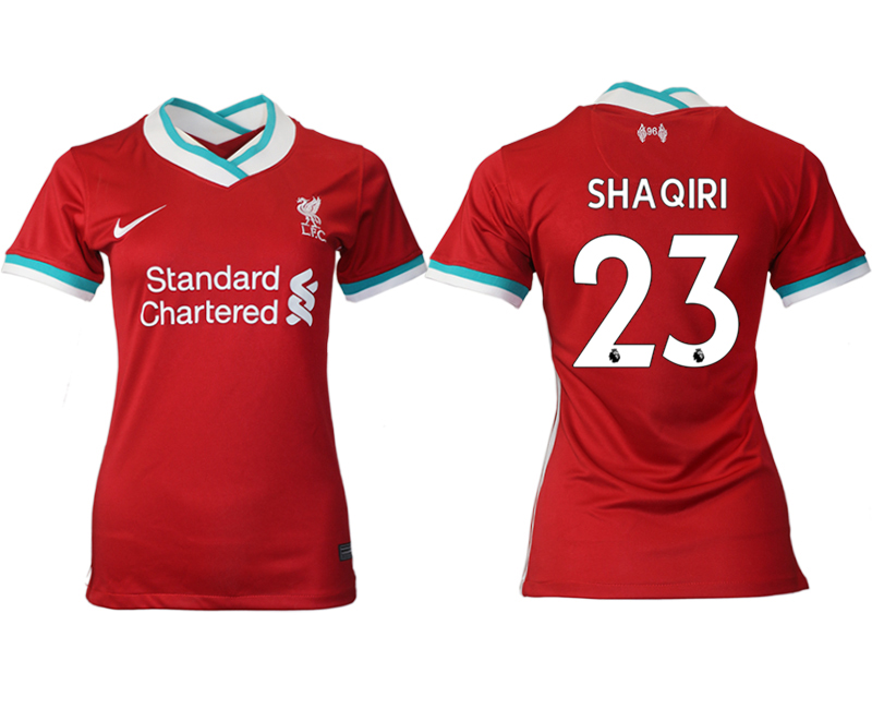 Women 2020-2021 Liverpool home aaa version 23 red Soccer Jerseys